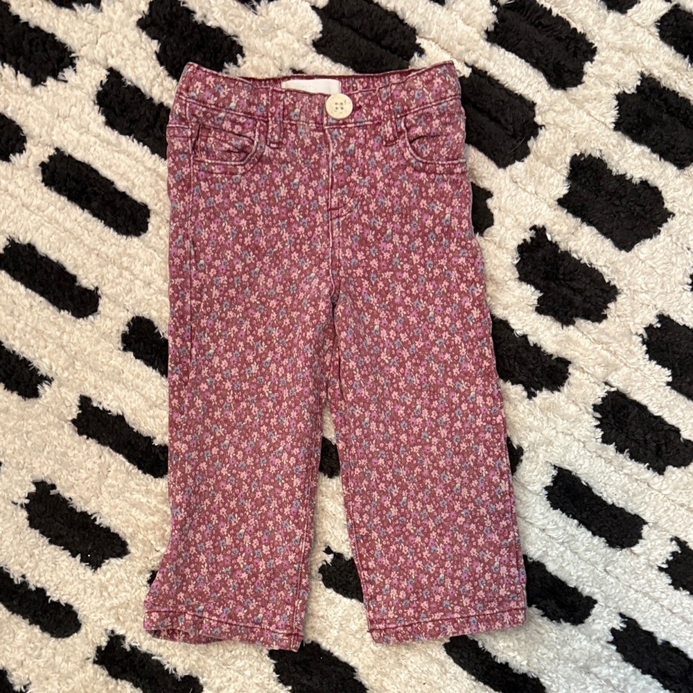 Zara Floral Pink Kids Bottoms